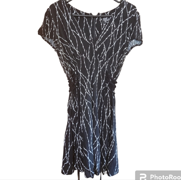 NWOT Hell Bunny Barbed Wire Mini Dress - Picture 2 of 11